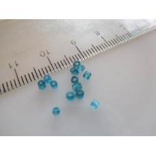 Sininen matta siemenhelmi, 11/0, 50g/pss